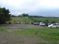 キャンプの準備をしています